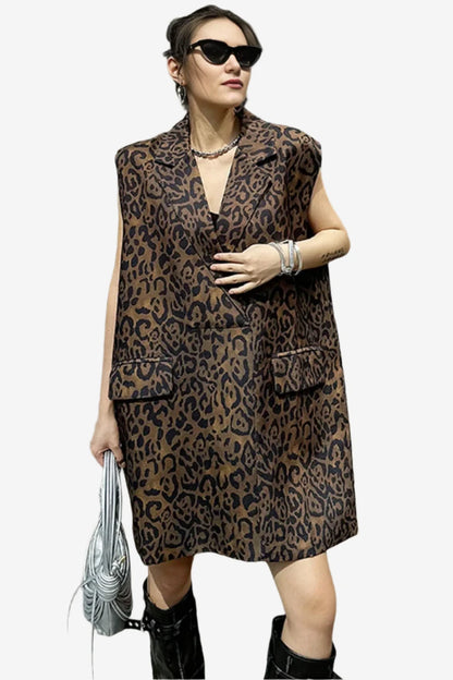 Feral Grace Leopard Vest Dress