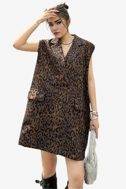 Feral Grace Leopard Vest Dress