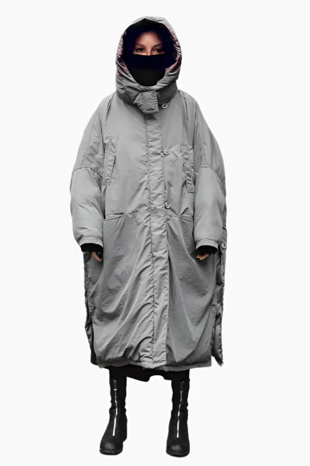 Cyber Padded Cocoon Parka LAZERorange