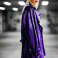 Violet Vandal Faux Leather Trench LAZERorange