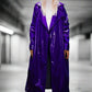 Violet Vandal Faux Leather Trench LAZERorange