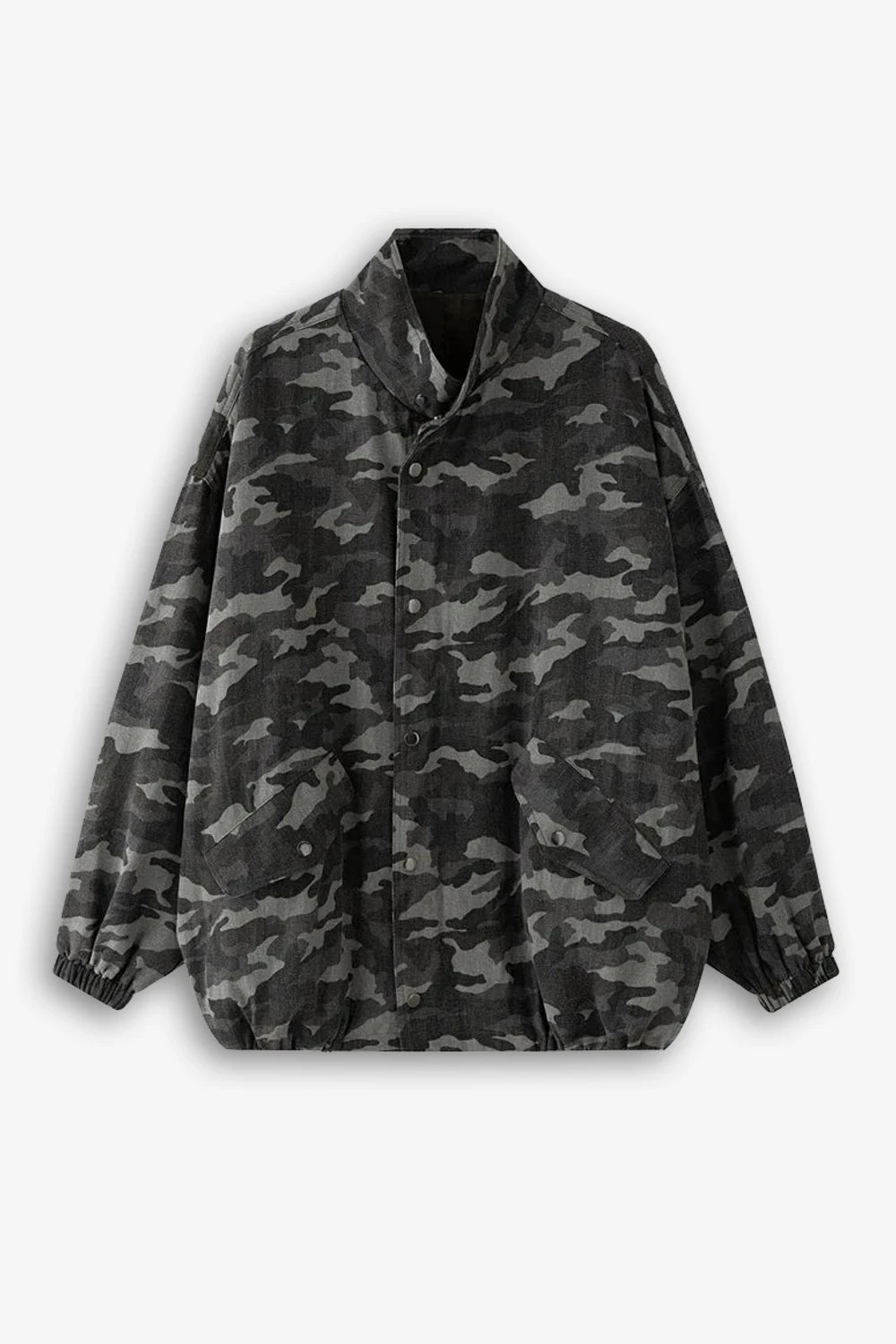 Wasteland Camo Stand Collar Jacket