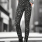 Sharkskin Leopard Luxe Leggings LAZERorange