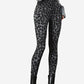 Sharkskin Leopard Luxe Leggings LAZERorange