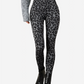 Sharkskin Leopard Luxe Leggings LAZERorange