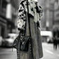 Eclipse Spliced Fur Coat LAZERorange.com