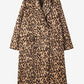 Savanna Luxe Leopard Coat LAZERorange