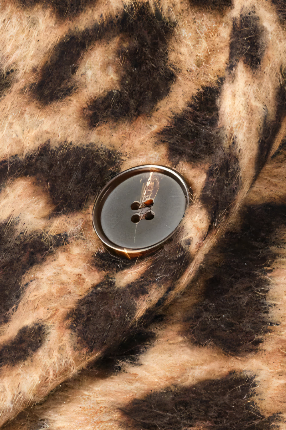 Savanna Luxe Leopard Coat LAZERorange