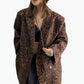 Fierce Prowl Leopard Blazer LAZERorange