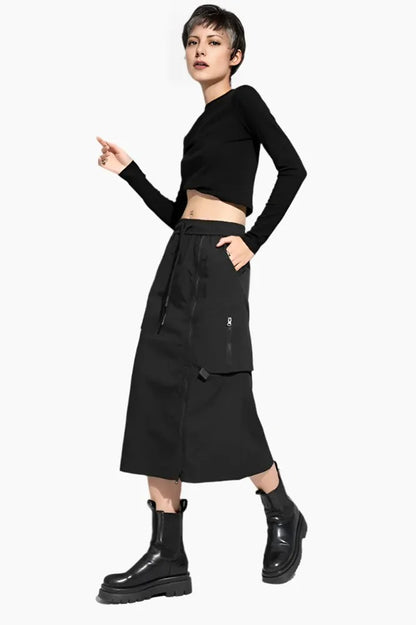 Urban Utility Zipper Skirt