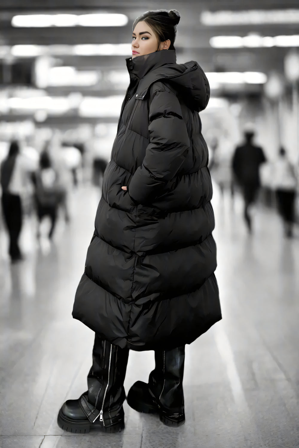 Obsidian Shield Hooded Parka LAZERorange